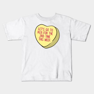 Funny Candy Heart IKEA Kids T-Shirt